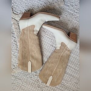 Leather Cowboy Western Boots